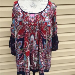 Cute Cold Shoulder Top